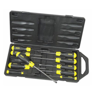 Купити Набір з десяти викруток CushionGrip STANLEY 2-65-014. Офіційний магазин Toolmaster Україна. Фірмовий інструмент та обладнання, офіційна гарантія