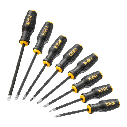 Купити Набір викруток TOUGHSERIES™ MAX FIT®, 8 штук DeWALT DWHT65102-0. Офіційний магазин Toolmaster Україна. Фірмовий інструмент та обладнання, офіційна гарантія