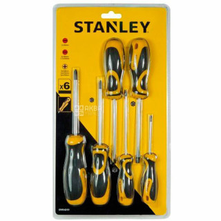 Купити Набір викруток, 6 штук STANLEY STHT0-62151. Офіційний магазин Toolmaster Україна. Фірмовий інструмент та обладнання, офіційна гарантія