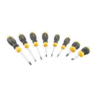 Купити Набір з восьми викруток CushionGrip STANLEY STHT16167-0. Офіційний магазин Toolmaster Україна. Фірмовий інструмент та обладнання, офіційна гарантія