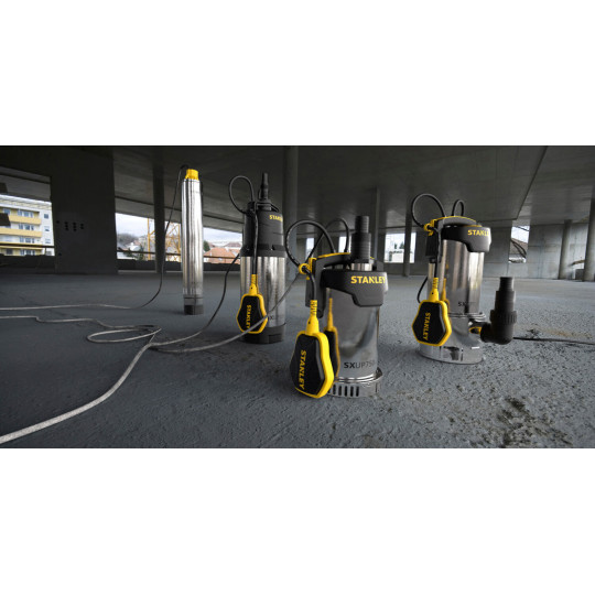 Купити Дренажний насос електричний STANLEY SXUP1100XDE. Офіційний магазин Toolmaster Україна. Фірмовий інструмент та обладнання, офіційна гарантія