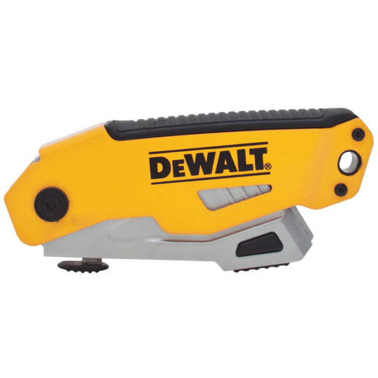 Купити Нож складной с выдвижным трапециевидным лезвием DeWALT DWHT10261-0. Официальный магазин Toolmaster Украина. Фирменный инструмент и оборудование, официальная гарантия