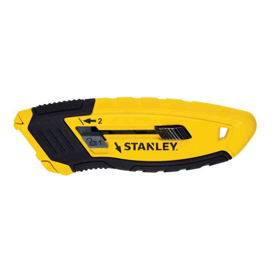 Купити Нож Control-Grip длиной 132 мм с выдвижным лезвием для отделочных работ STANLEY STHT10432-0. Официальный магазин Toolmaster Украина. Фирменный инструмент и оборудование, официальная гарантия