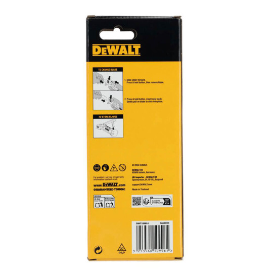 Купити Ніж DeWALT DWHT10998-0. Офіційний магазин Toolmaster Україна. Фірмовий інструмент та обладнання, офіційна гарантія