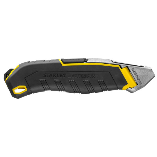 Купити Ніж FatMax Integrated Snap Knife довжиною 165 мм з лезом шириною 18 мм з сегментами, що відламуються STANLEY FMHT10592-0. Офіційний магазин Toolmaster Україна. Фірмовий інструмент та обладнання, офіційна гарантія