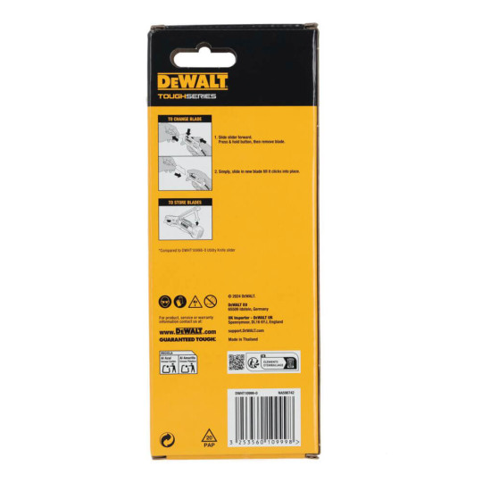 Купити Ніж DeWALT DWHT10999-0. Офіційний магазин Toolmaster Україна. Фірмовий інструмент та обладнання, офіційна гарантія