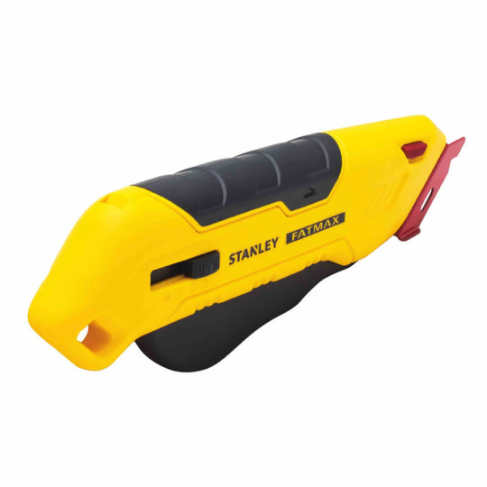 Купити Ніж безпечний FATMAX® Box Box з висувним трапецевидним лезом STANLEY FMHT10362-0. Офіційний магазин Toolmaster Україна. Фірмовий інструмент та обладнання, офіційна гарантія