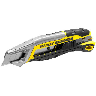 Купити Ніж FatMax Integrated Snap Knife довжиною 165 мм з лезом шириною 18 мм з сегментами, що відламуються STANLEY FMHT10594-0. Офіційний магазин Toolmaster Україна. Фірмовий інструмент та обладнання, офіційна гарантія