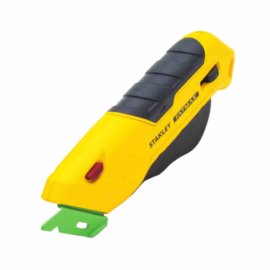 Купити Ніж безпечний FATMAX® Box Box з висувним трапецевидним лезом STANLEY FMHT10363-0. Офіційний магазин Toolmaster Україна. Фірмовий інструмент та обладнання, офіційна гарантія