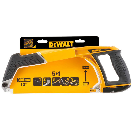 Купити Ножівка по металу 5 в 1 з довжиною полотна 300 мм DeWALT DWHT0-20547. Офіційний магазин Toolmaster Україна. Фірмовий інструмент та обладнання, офіційна гарантія