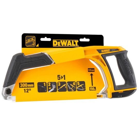 Купити Ножівка по металу 5 в 1 з довжиною полотна 300 мм DeWALT DWHT0-20547. Офіційний магазин Toolmaster Україна. Фірмовий інструмент та обладнання, офіційна гарантія