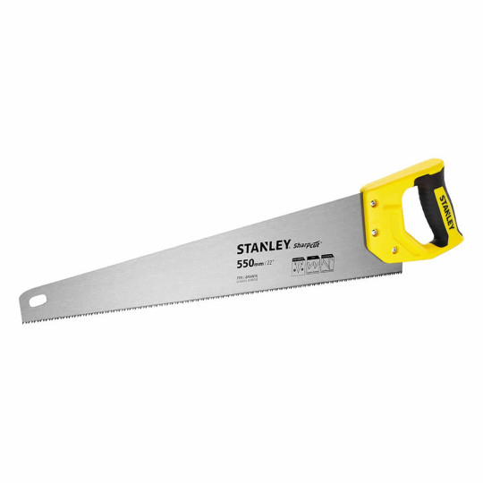 Купити Ножівка SHARPCUT ™ довжиною 550 мм для поперечного та поздовжнього різу STANLEY STHT20368-1. Офіційний магазин Toolmaster Україна. Фірмовий інструмент та обладнання, офіційна гарантія