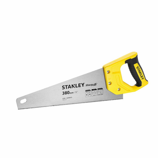 Купити Ножівка SHARPCUT ™ довжиною 380 мм для поперечного та поздовжнього різу STANLEY STHT20369-1. Офіційний магазин Toolmaster Україна. Фірмовий інструмент та обладнання, офіційна гарантія