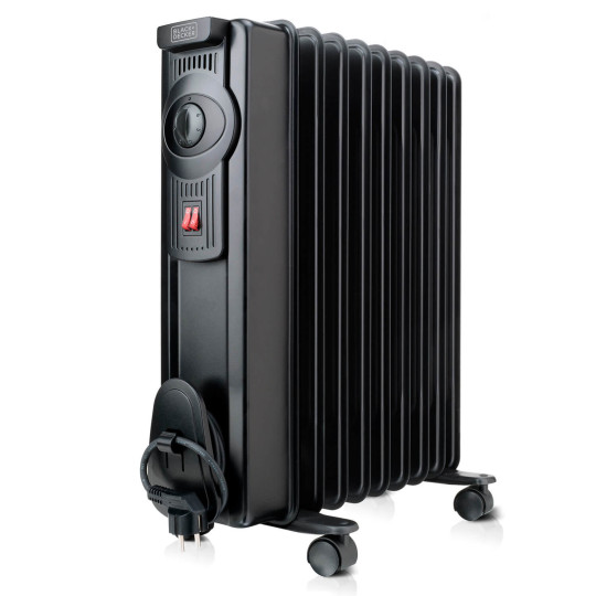 Купити Обігрівач масляний BLACK+DECKER BXRA1500E. Офіційний магазин Toolmaster Україна. Фірмовий інструмент та обладнання, офіційна гарантія