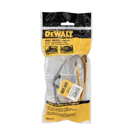 Купити Окуляри DeWALT DPG112-1D. Офіційний магазин Toolmaster Україна. Фірмовий інструмент та обладнання, офіційна гарантія