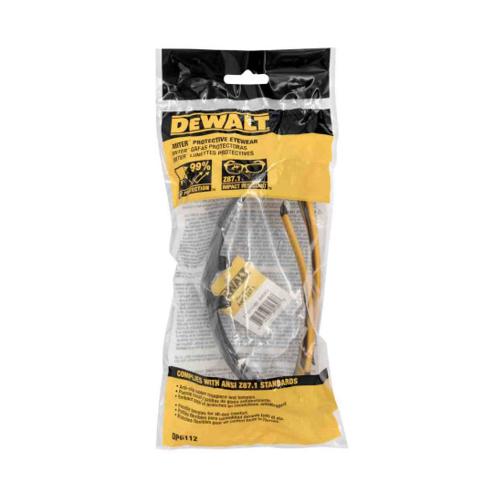 Купити Окуляри DeWALT DPG112-2D. Офіційний магазин Toolmaster Україна. Фірмовий інструмент та обладнання, офіційна гарантія