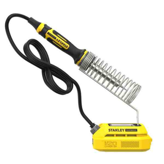 Купити Паяльник акумуляторний STANLEY FATMAX SFMCE040B. Офіційний магазин Toolmaster Україна. Фірмовий інструмент та обладнання, офіційна гарантія