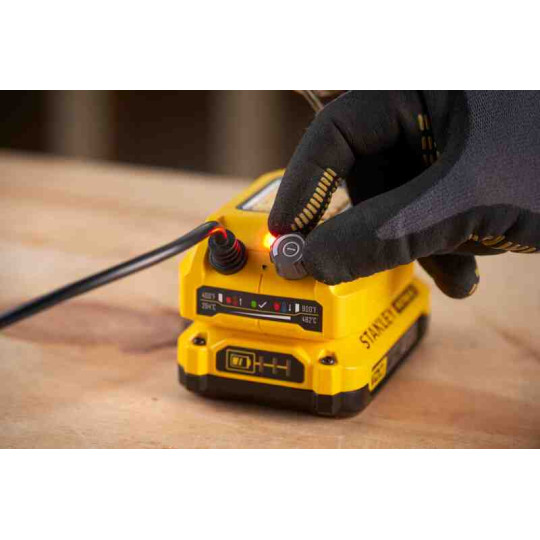 Купити Паяльник акумуляторний STANLEY FATMAX SFMCE040B. Офіційний магазин Toolmaster Україна. Фірмовий інструмент та обладнання, офіційна гарантія