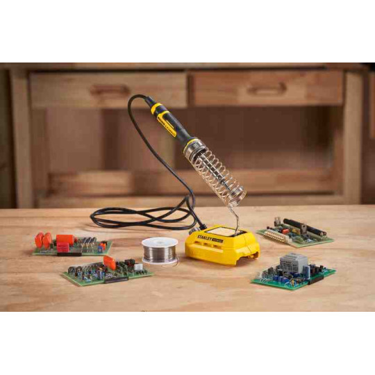 Купити Паяльник акумуляторний STANLEY FATMAX SFMCE040B. Офіційний магазин Toolmaster Україна. Фірмовий інструмент та обладнання, офіційна гарантія
