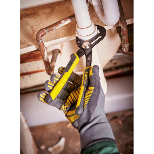 Купити Пасатижі FatMax Groove Joint переставні сантехнічні довжиною 300 мм STANLEY 0-84-649. Офіційний магазин Toolmaster Україна. Фірмовий інструмент та обладнання, офіційна гарантія