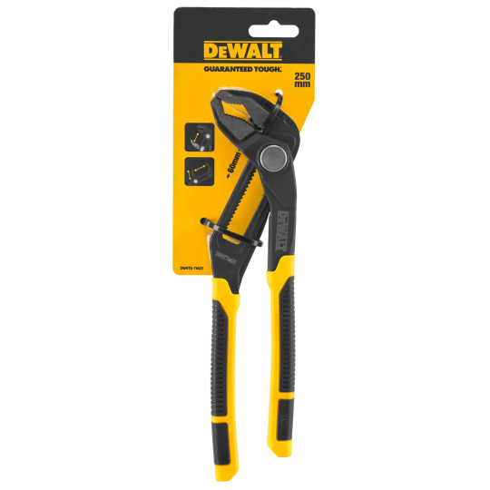 Купити Пасатижі переставні сантехнічні довжиною 250 мм DeWALT DWHT0-74431. Офіційний магазин Toolmaster Україна. Фірмовий інструмент та обладнання, офіційна гарантія