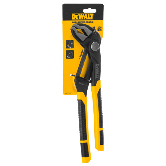 Купити Пасатижі переставні сантехнічні довжиною 300 мм DeWALT DWHT0-74432. Офіційний магазин Toolmaster Україна. Фірмовий інструмент та обладнання, офіційна гарантія