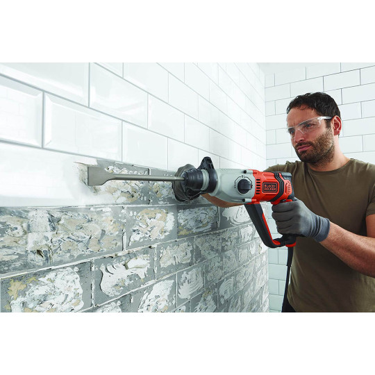 Купити Перфоратор мережевий SDS-Plus BLACK+DECKER BEHS02K. Офіційний магазин Toolmaster Україна. Фірмовий інструмент та обладнання, офіційна гарантія