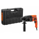 Перфоратор сетевой SDS-Plus BLACK+DECKER BDHR26KR