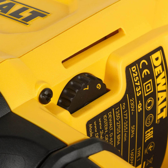 Купити Перфоратор мережевий SDS-MAX DeWALT D25733K. Офіційний магазин Toolmaster Україна. Фірмовий інструмент та обладнання, офіційна гарантія
