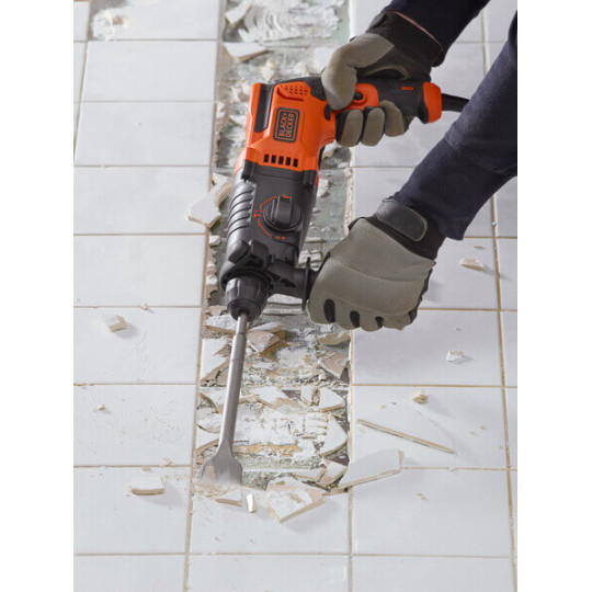 Купити Перфоратор мережевий SDS-Plus BLACK+DECKER BEHS01. Офіційний магазин Toolmaster Україна. Фірмовий інструмент та обладнання, офіційна гарантія