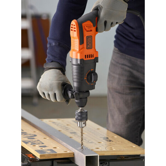 Купити Перфоратор мережевий SDS-Plus BLACK+DECKER BEHS01. Офіційний магазин Toolmaster Україна. Фірмовий інструмент та обладнання, офіційна гарантія