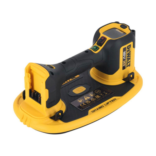 Купити Підйомник вакуумний-присоска акумуляторний DeWALT DCE590N. Офіційний магазин Toolmaster Україна. Фірмовий інструмент та обладнання, офіційна гарантія
