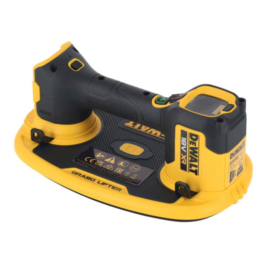 Купити Підйомник вакуумний-присоска акумуляторний DeWALT DCE590N. Офіційний магазин Toolmaster Україна. Фірмовий інструмент та обладнання, офіційна гарантія