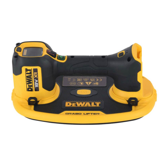 Купити Підйомник вакуумний-присоска акумуляторний DeWALT DCE590N. Офіційний магазин Toolmaster Україна. Фірмовий інструмент та обладнання, офіційна гарантія