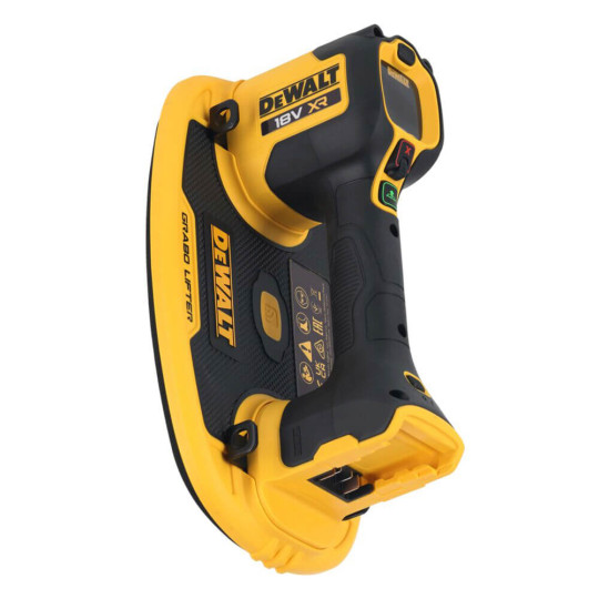 Купити Підйомник вакуумний-присоска акумуляторний DeWALT DCE590N. Офіційний магазин Toolmaster Україна. Фірмовий інструмент та обладнання, офіційна гарантія