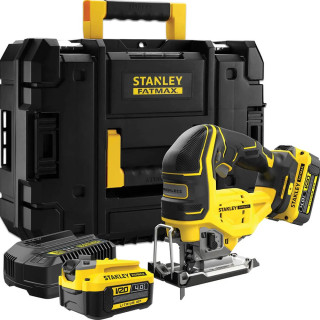 Купити Пила лобзикова акумуляторна STANLEY FATMAX SFMCS650M2K. Офіційний магазин Toolmaster Україна. Фірмовий інструмент та обладнання, офіційна гарантія