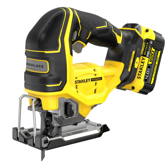 Купити Пила лобзикова акумуляторна STANLEY FATMAX SFMCS650M2K. Офіційний магазин Toolmaster Україна. Фірмовий інструмент та обладнання, офіційна гарантія