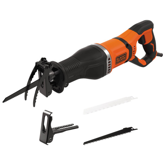 Купити Пила шабельна мережева BLACK+DECKER BES301K. Офіційний магазин Toolmaster Україна. Фірмовий інструмент та обладнання, офіційна гарантія