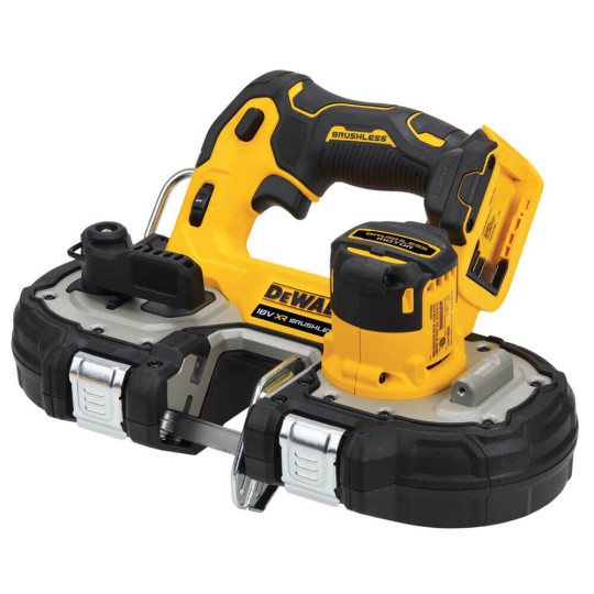 Купити Пила стрічкова акумуляторна безщіткова DeWALT DCS377NT. Офіційний магазин Toolmaster Україна. Фірмовий інструмент та обладнання, офіційна гарантія