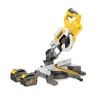 Купити Пила торцювальна акумуляторна DeWALT DCS777T2. Офіційний магазин Toolmaster Україна. Фірмовий інструмент та обладнання, офіційна гарантія