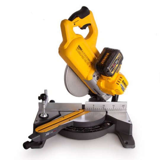 Купити Пила торцювальна акумуляторна DeWALT DCS777T2. Офіційний магазин Toolmaster Україна. Фірмовий інструмент та обладнання, офіційна гарантія