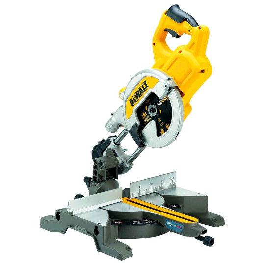 Купити Пила торцювальна акумуляторна DeWALT DCS777T2. Офіційний магазин Toolmaster Україна. Фірмовий інструмент та обладнання, офіційна гарантія