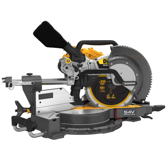 Купити Пилка торцювальна акумуляторна безщіткова DeWALT DCS781N. Офіційний магазин Toolmaster Україна. Фірмовий інструмент та обладнання, офіційна гарантія
