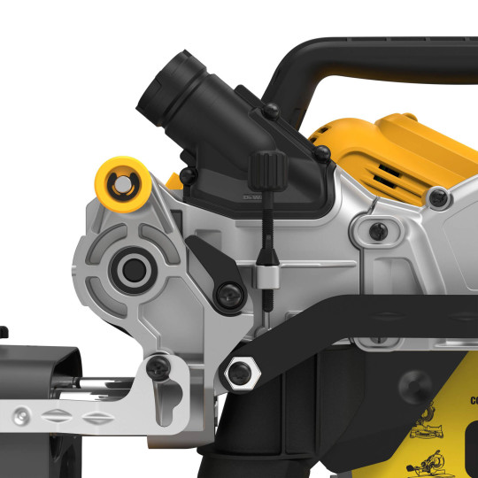 Купити Пилка торцювальна акумуляторна безщіткова DeWALT DCS781N. Офіційний магазин Toolmaster Україна. Фірмовий інструмент та обладнання, офіційна гарантія