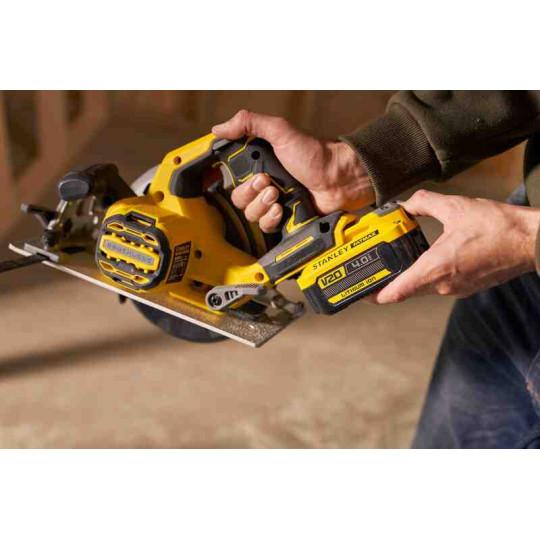 Купити Пила циркулярна акумуляторна STANLEY FATMAX SFMCS550B. Офіційний магазин Toolmaster Україна. Фірмовий інструмент та обладнання, офіційна гарантія