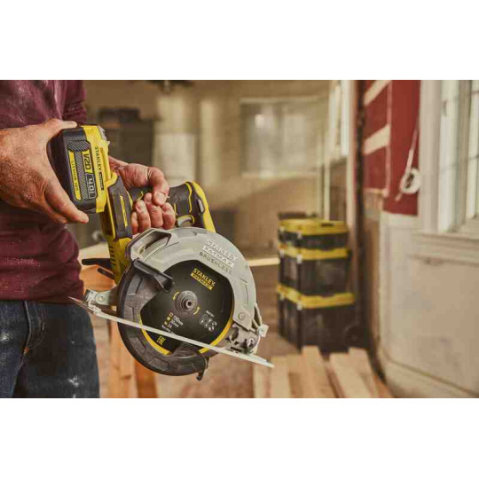 Купити Пила циркулярна акумуляторна STANLEY FATMAX SFMCS550B. Офіційний магазин Toolmaster Україна. Фірмовий інструмент та обладнання, офіційна гарантія