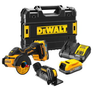 Купити Пилка дискова універсальна акумуляторна безщіткова DeWALT DCS438E2T. Офіційний магазин Toolmaster Україна. Фірмовий інструмент та обладнання, офіційна гарантія