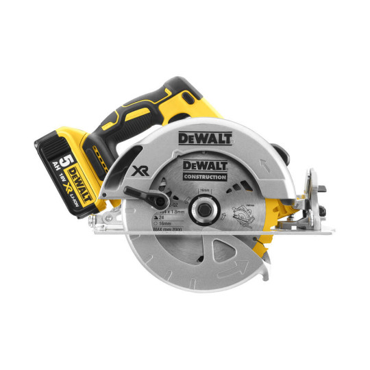 Купити Пила дискова акумуляторна DeWALT DCS570P2. Офіційний магазин Toolmaster Україна. Фірмовий інструмент та обладнання, офіційна гарантія