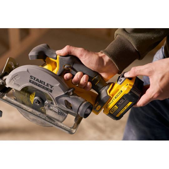 Купити Пила циркулярна акумуляторна STANLEY FATMAX SFMCS500B. Офіційний магазин Toolmaster Україна. Фірмовий інструмент та обладнання, офіційна гарантія
