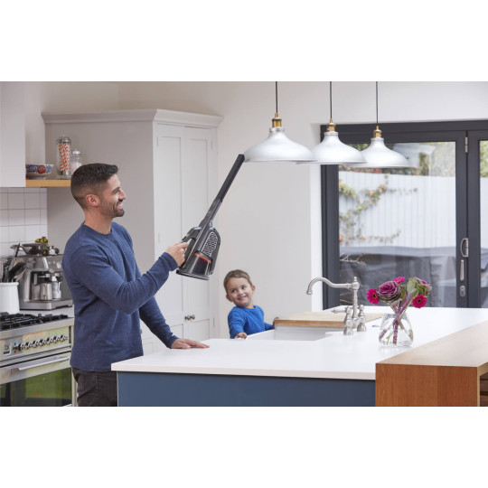 Купити Пилосос акумуляторний BLACK+DECKER BHHV520JF. Офіційний магазин Toolmaster Україна. Фірмовий інструмент та обладнання, офіційна гарантія